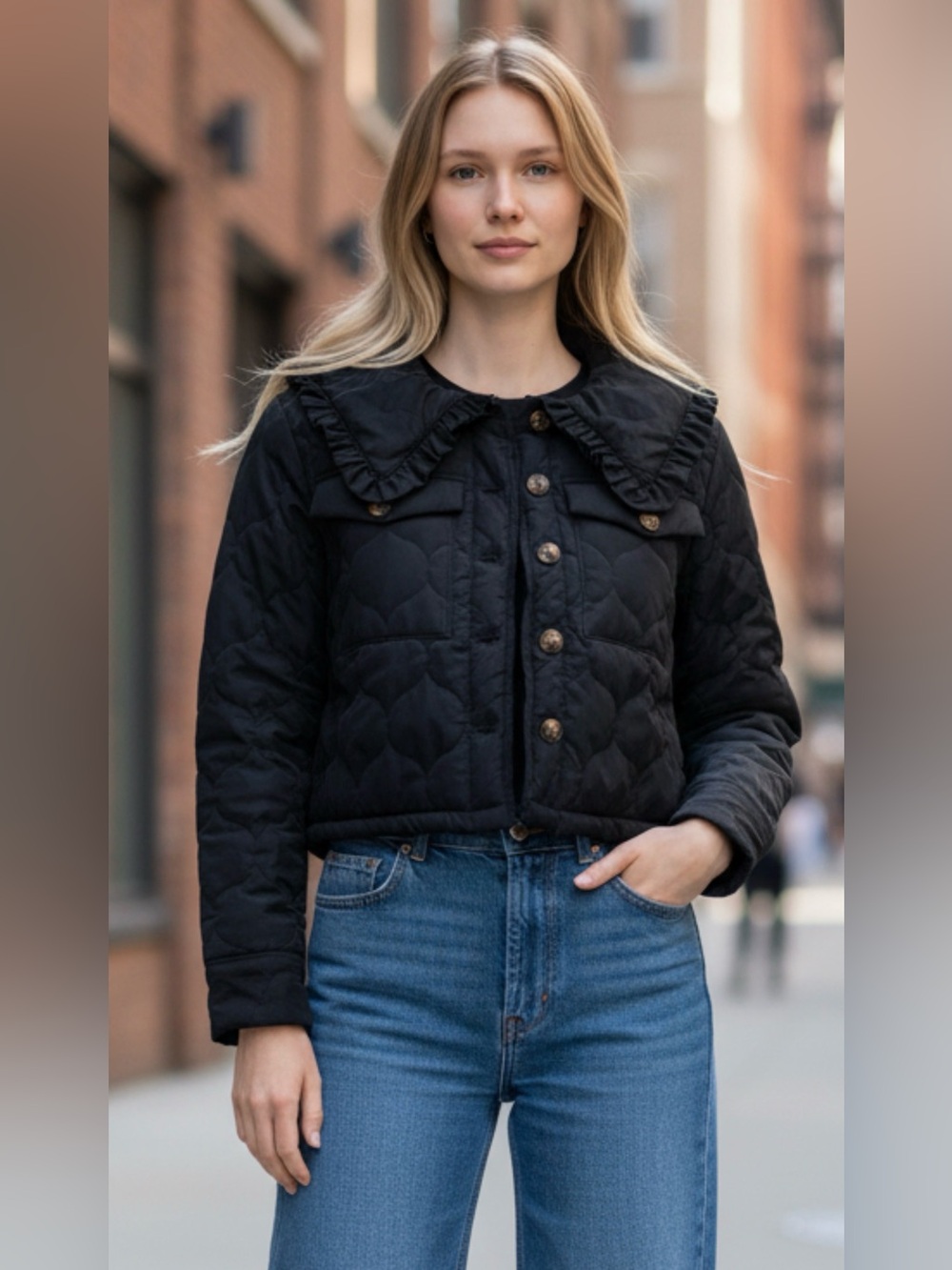 Anthropologie dRA Los Angeles "Zanni" Quilted Jacket